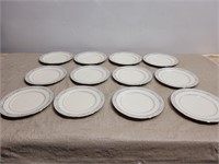 (12) Lenox China Charleston Salad Plates 8 1/4"