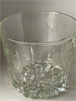 Large Etched Crystal Ice Bucket