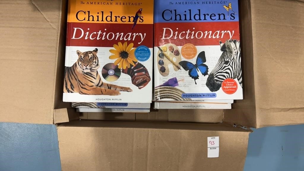 American Heritage Childrens Dictionary’s (box of