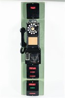 NORTHERN ELECTRIC THREE SLOT PAY PHONE WITH