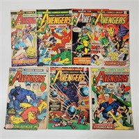 7) MARVEL THE AVENGERS COMIC BOOKS