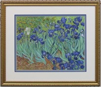 Irises Giclee By Vincent Van Gogh