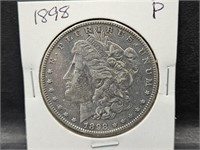 1898  Morgan Silver Dollar Coin