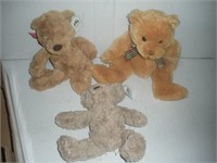 2 Jellycat Bears and TY Bear