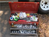 CRAFTSMEN TOOLBOX FULL 60+ LBS