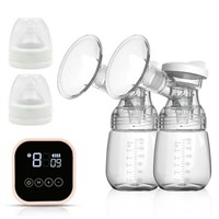 $24  Sixbaby Double Electric Breast Pump Dual Rech