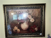 FLORAL PRINT IN FRAME