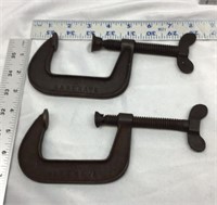 C2) TWO C CLAMPS