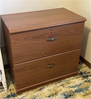 2 drawer filing cabinet - 31 x 18 1/2 x 30