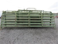 (7) 16' Heavy Duty Powder River Livestock Panels