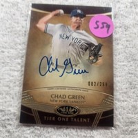 2019 Tier One Autograph 82/299 Chad Green