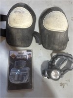 Knee pads & head lamps