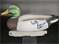 Willie Robertson of Duck Dynasty Autographed Duck