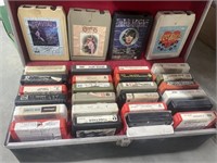 Vintage 8 track tapes