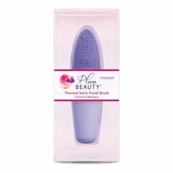 Plum Beauty's sonic facial cleansing brush