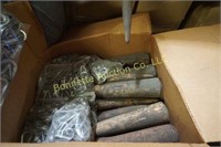 Pallet of Stock Pot Covers, Shackles, and More