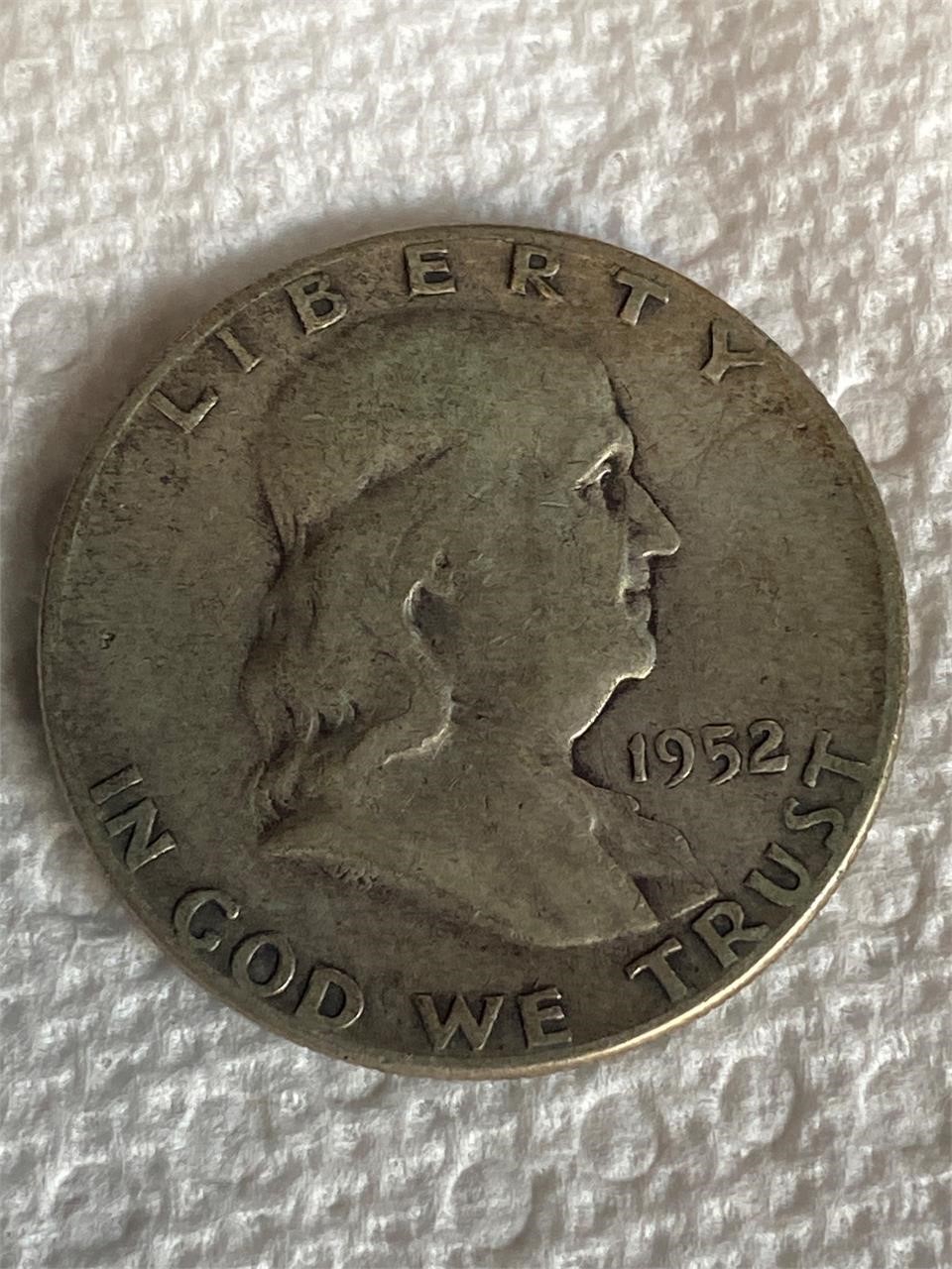 1952 Franklin Half Dollar