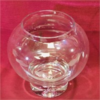 Glass Globe Candy Jar