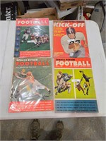 1950s Football Sports Review & Kickoff Magazines