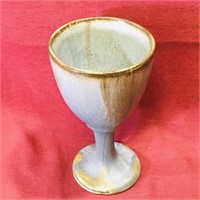 Vintage Pottery Goblet