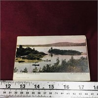 Antique St. John River NB Postcard