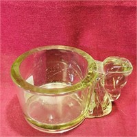 Vintage Glass Shaving Cup
