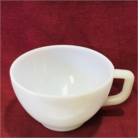 Vintage Milk Glass Teacup