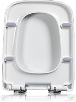 SQUARE TOILET SEAT SOFT CLOSE