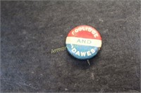 COOLIDGE AND DAWES POLITCAL PINBACK