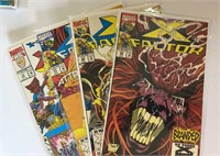 MARVEL X-FORCE & X-FACTOR COMICS (4)