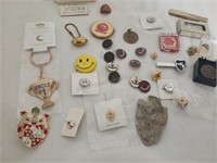 Assorted Pins, ArrowHead and More