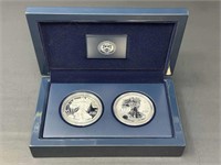 2012 US Mint Two Coin Silver PROOF Set Eagle