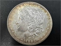 1887 Morgan Dollar