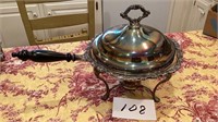 Vintage Webster Wilcox SilverPlate large covered