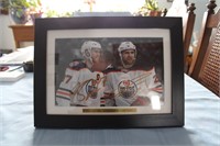 Framed Edmonton Oilers McDavid & Draisaitl Photo
