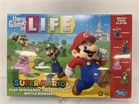 (SEALED) HASBRO THE GAME OF LIFE SUPER MARIO