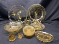 VTG Yellow Depression Glass