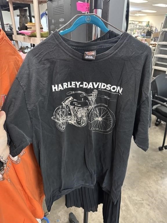 HARLEY DAVIDSON MOTORCYCLE SHIRT XL OUTPOST