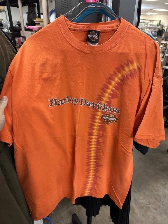 HARLEY DAVIDSON MOTORCYCLE SHIRT SZ XL MAHRLES