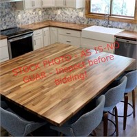 H.R. Butcher Block Countertop 50x25x1.5 in.