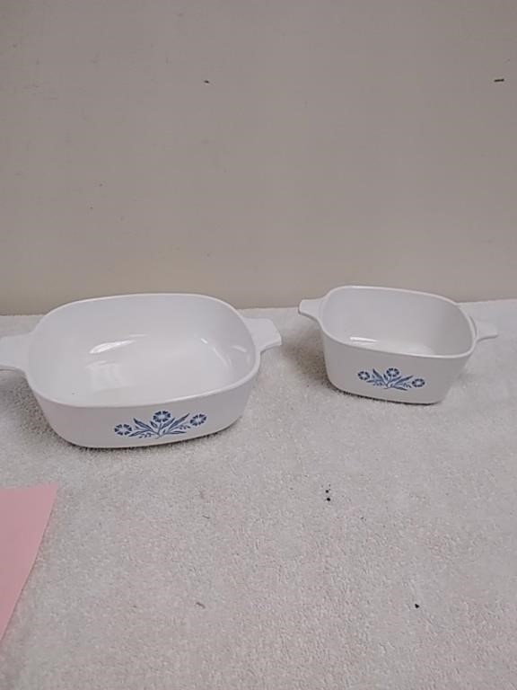 2 CorningWare dishes