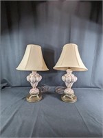 (2) Stylish Traditional Roman Style Table Lamp