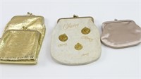 (3) Vintage Snap Closure Coin Purses