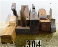 5 – Wooden molding planes: unsigned 1” homemade
