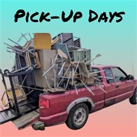 PICK UP DAYS: SAT 6/22 & SUN 6/23