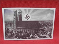 WWII German Postcard Munchen Frouenklrate