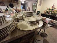 45 PIECES OF HEARTHSIDE STONEWARE