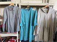 Clothes New w/ Tags - Ulla Popken Gray Zip-Up