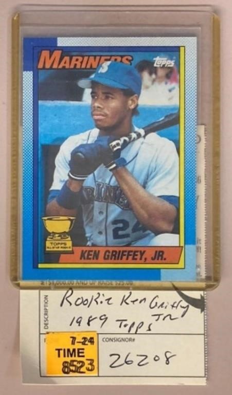 1990 TOPPS KEN GRIFFEY JR ROOKIE CARD