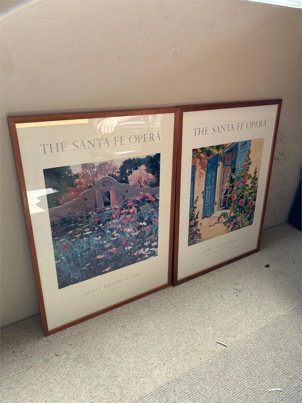 94’ 38th & 97’ 41st Santa Fe Opera Framed Prints